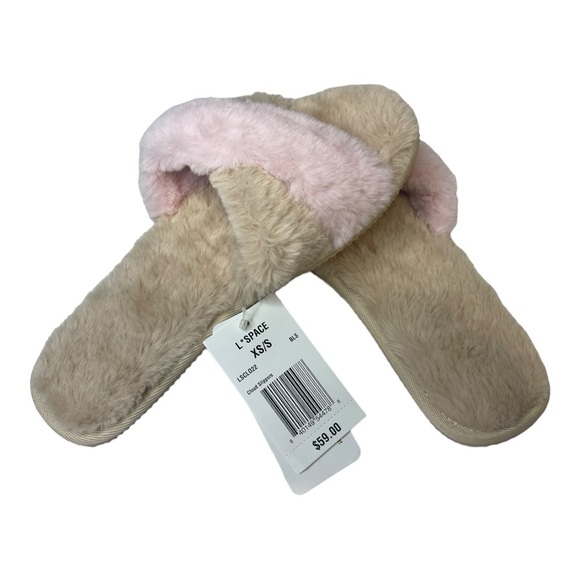 L*SPACE Cloud Slippers Size M/L - Picture 3 of 5